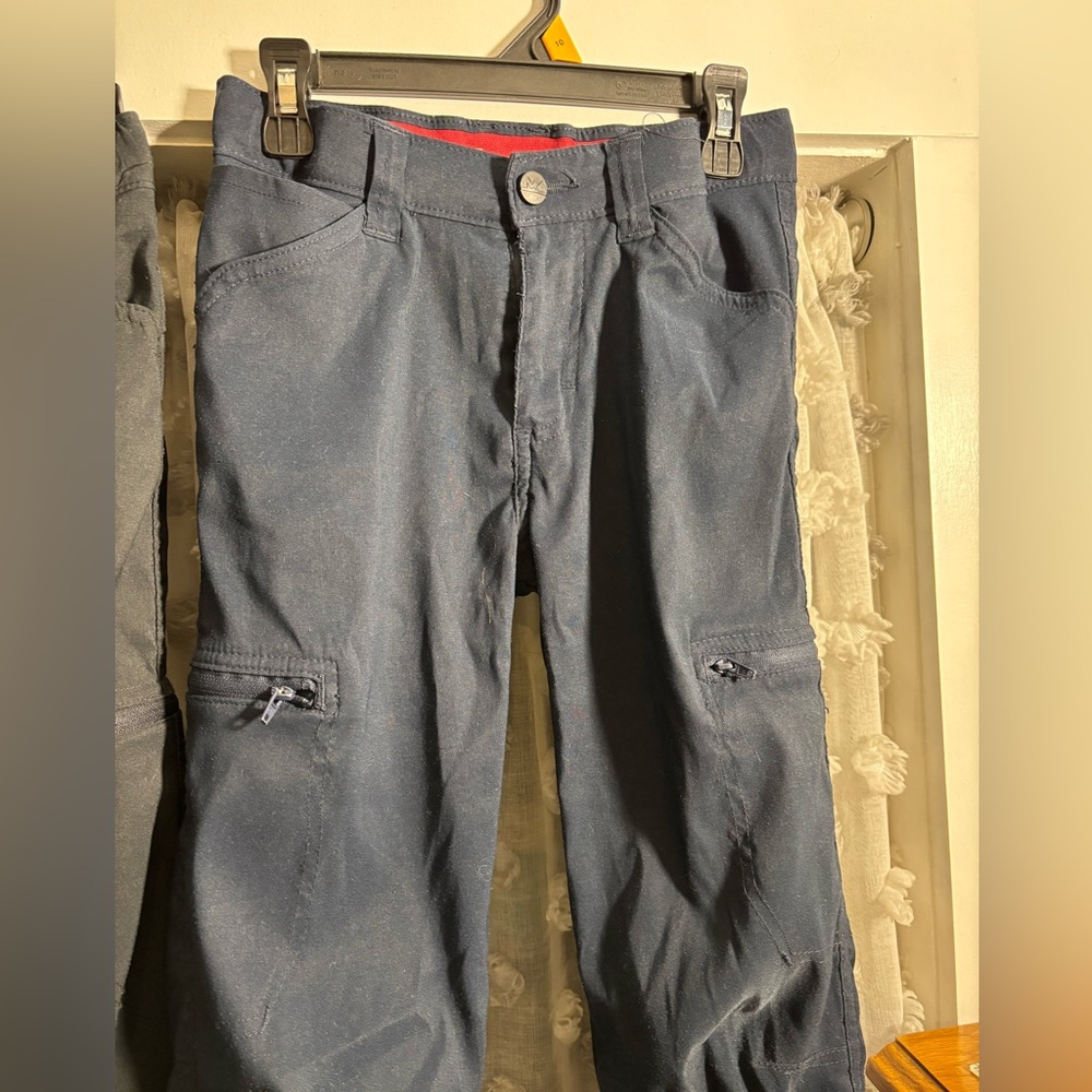 Wrangler Kids Outdoor Tactical pants in Black and Navy - Picture 3 of 10